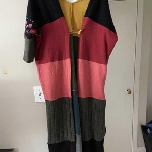 Boho Cardi with fringe !!! Check it out